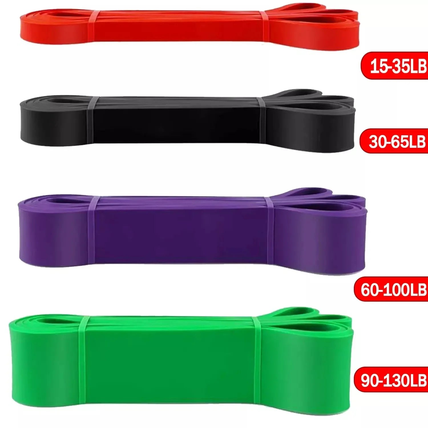set13 Color Latex Resistance Exercise Band – Full-Body Strength Training