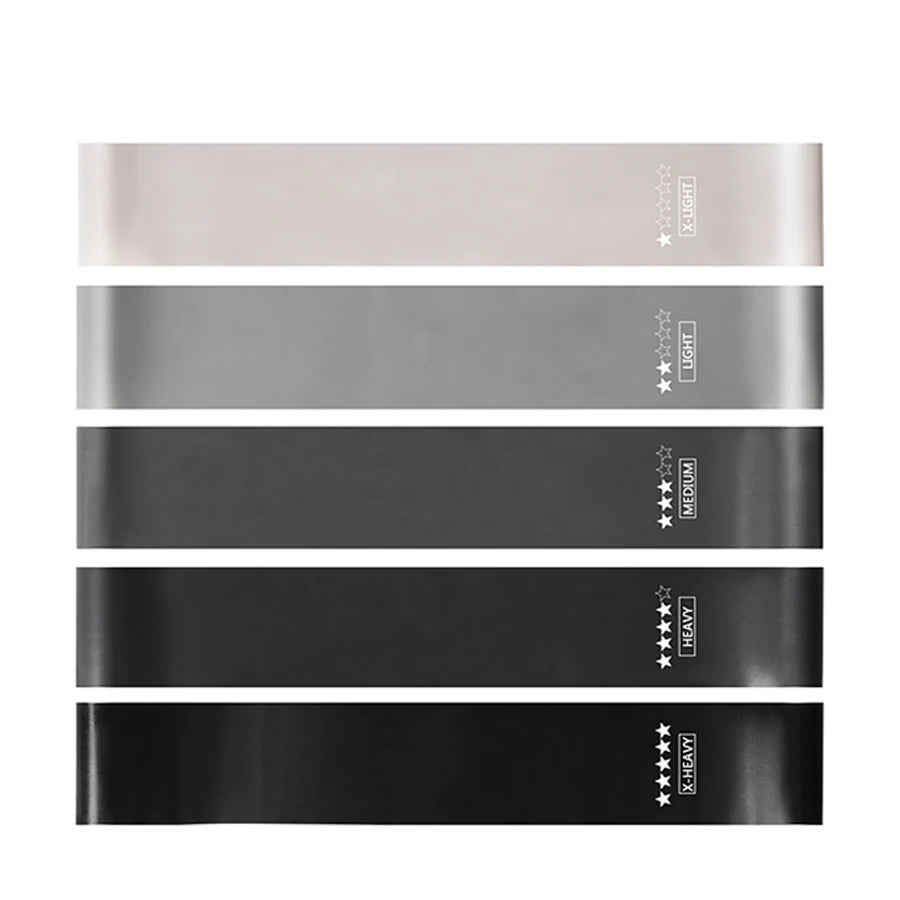 heiset Color Resistance Loop Bands Set – 5-Level Natural Latex