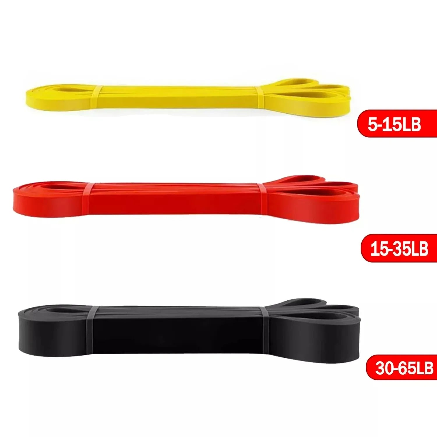 set8 Color Latex Resistance Exercise Band – Full-Body Strength Training