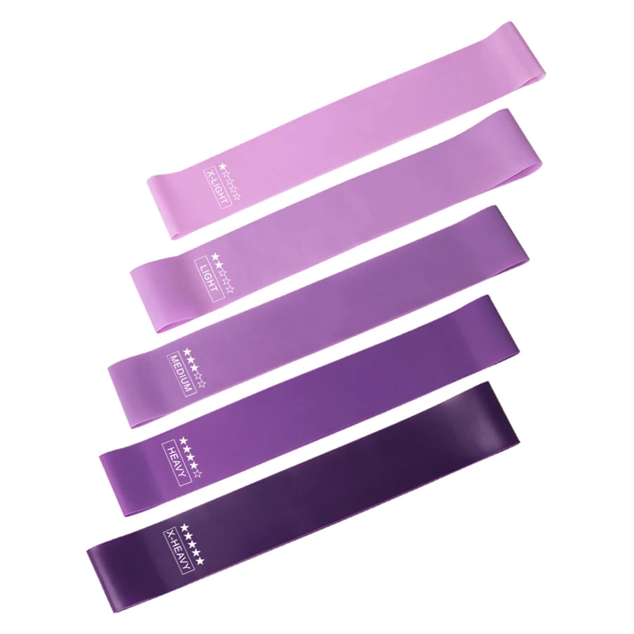 Resistance Loop Bands Set – 5-Level Natural Latex
