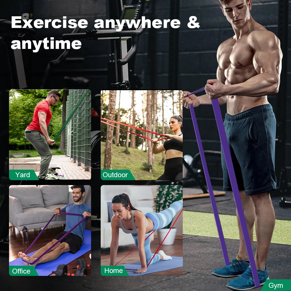 Latex Resistance Exercise Band – Full-Body Strength Training