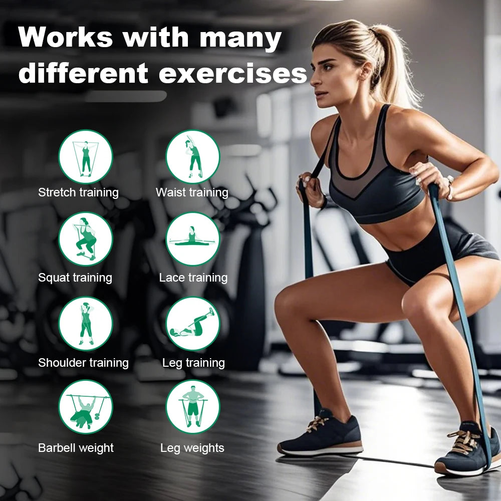Latex Resistance Exercise Band – Full-Body Strength Training